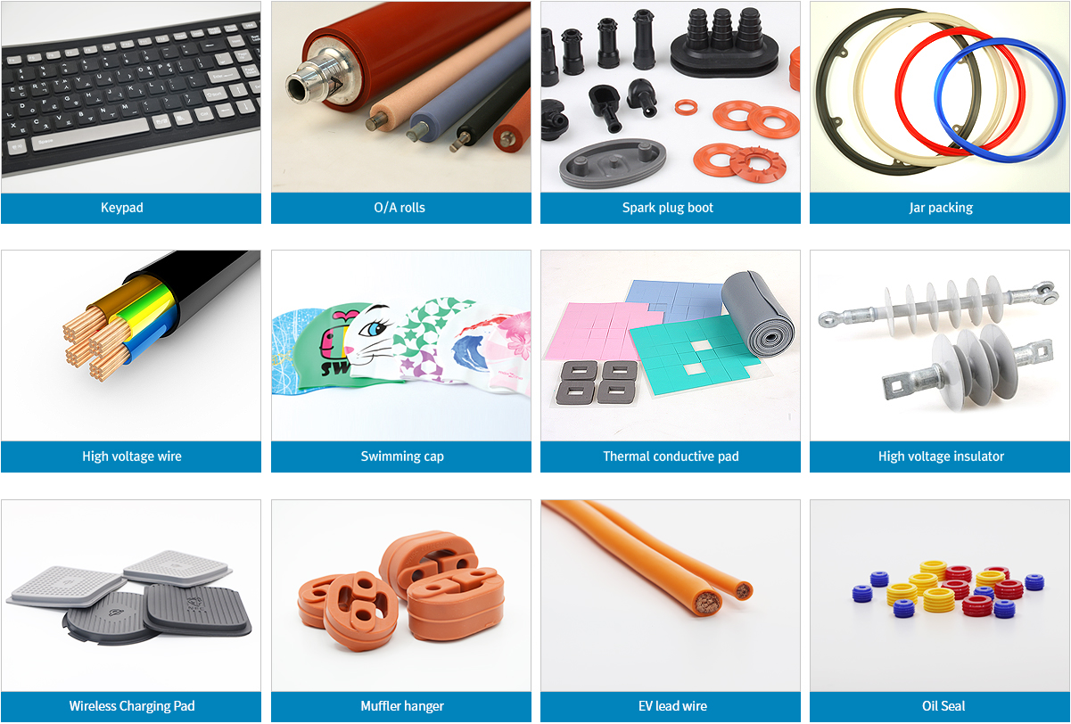 Different Types Of Silicone Rubber And Their Applications - LEADRP